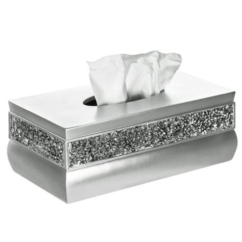 rectangle tissue box cover nickel brushed metal|brushed nickel kleenex box holder.